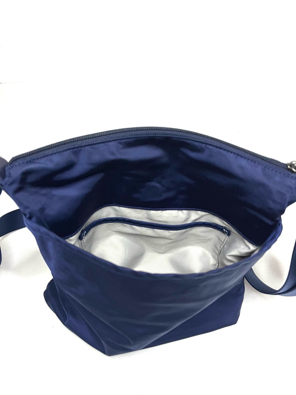 TUMI Voyageur Carmel Crossbody Bag in Midnight/Deep Navy - Picture 6 of 13
